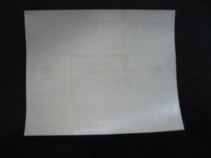 Stamps - Cuba - Scott# C239 - Mint Hinged Imperf Souvenir Sheet