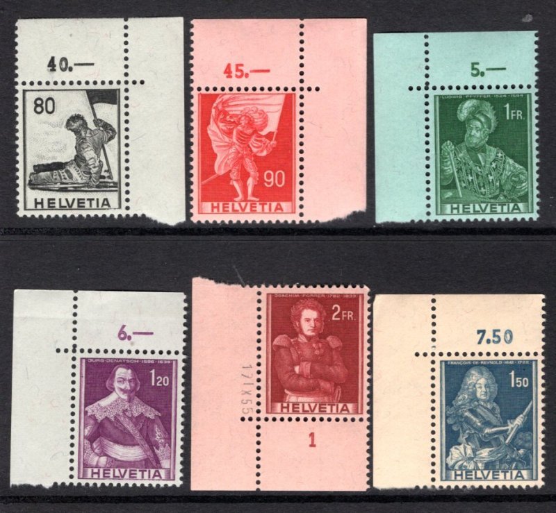 Switzerland 273-8 tabs, MNH, Cat $19.30   ...   6151186