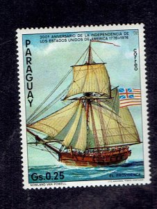 PARAGUAY SCOTT#1620 1975 0.25Gs SHIP -THE PROVIDENCE - MNH