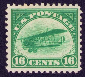 1918   Scott C2 Air Mail Jenny 1st Issue Mint Never Hinged VF