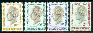 Belgium #556-559  Mint  VF  H  Scott $2.20