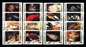 [47905] Umm al Qiwain 1972 Marine life Tropical fish  MNH