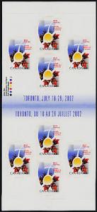 Canada 1957a Booklet BK261b MNH World Youth Day