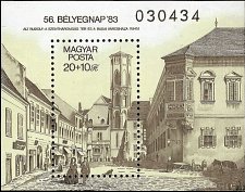 HUNGARY   #B332 MNH SOUVENIR SHEET (4)