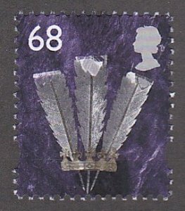 Great Britain - Wales # 23, Prince of Wales Feathers, Mint NH, 1/2 Cat.