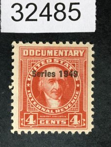 US STAMPS # R514 MINT OG H $ LOT #32485