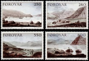 STAMP STATION PERTH Faroe Islands #121-124 Fa114-117 MNH CV$6.00