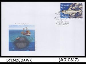 SLOVENIA - 2016 Fish of the Mediterranean - FDC