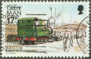 ISLE OF MAN 356 USED BIN $0.70