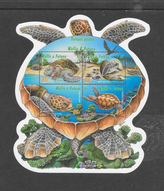 TURTLES - WALLIS & FUTUNA #608  MNH