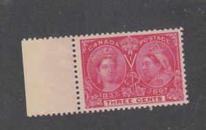 CANADA K9 # 53 VF-MNH 3cts JUBILEE ISSUE CAT VALUE $120 WITH TAB