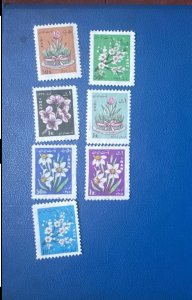 Iran  - Floral Stamps (Iran, 1960s–70s)