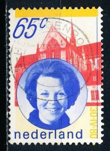 Netherlands #608 Single Used