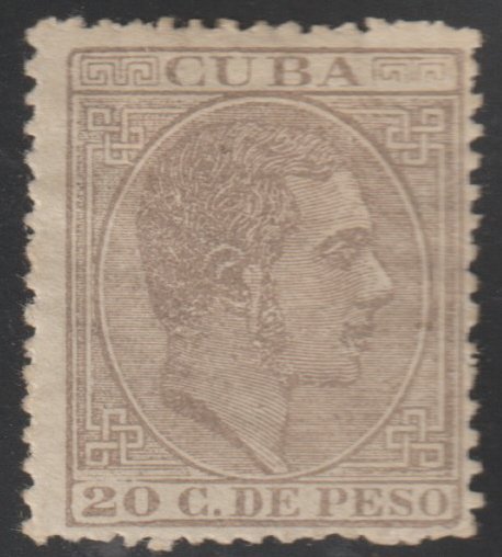 1888 Cuba Stamps Sc 131 King Alfonso Spain  NEW​