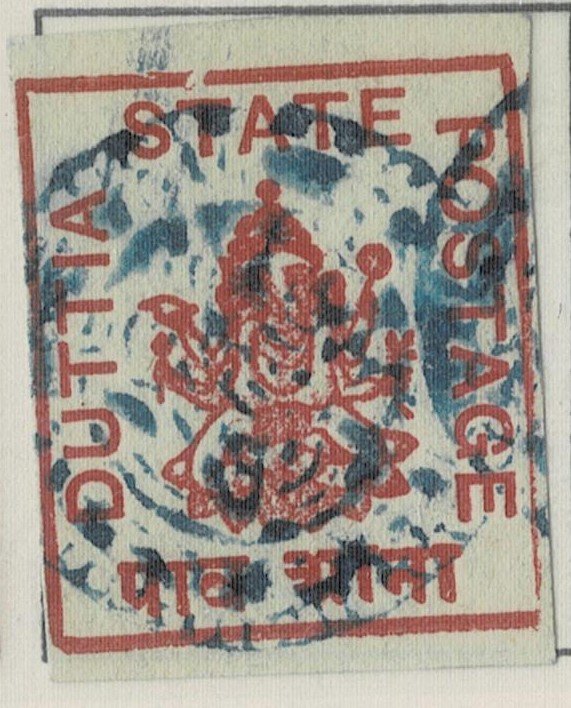 INDIA DUTTIA STATE STAMPS - MM