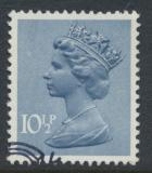 Great Britain SG X891 Sc# MH73    Used with first day cancel - Machin 10½p