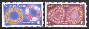 Wallis and Futuna - Scott #240-241 - MNH - SCV $9.50