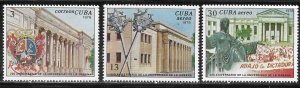 Cuba 2174, C270-C271 250th Havana University set MNH