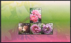 Cook Islands - 2011 MNH s/s of 4 stamps #1362 cv 6.25 Lot #274