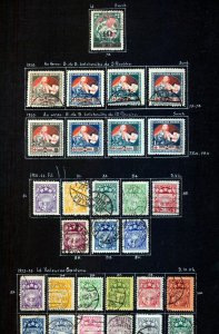 LATVIA 1918/40 M&U Collection Red Cross Airs(110+Items) (NT3292