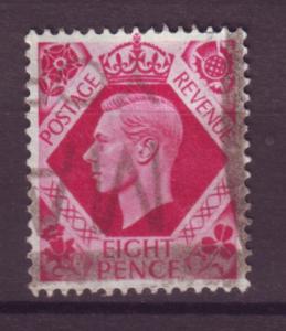 J8520 JL stamps 1937-9 great britain used #245 kgvI wmk 251 