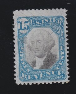 US R110 15c Internal Revenue Used VF SCV $100