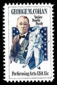 PCBstamps   US #1756 13c George M. Cohan, MNH, (21)