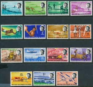 British Solomon Islands SG 166-180 Sc 180 -194 MUH