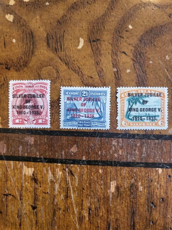 Stamps Cook Islands Scott #98-100 nh