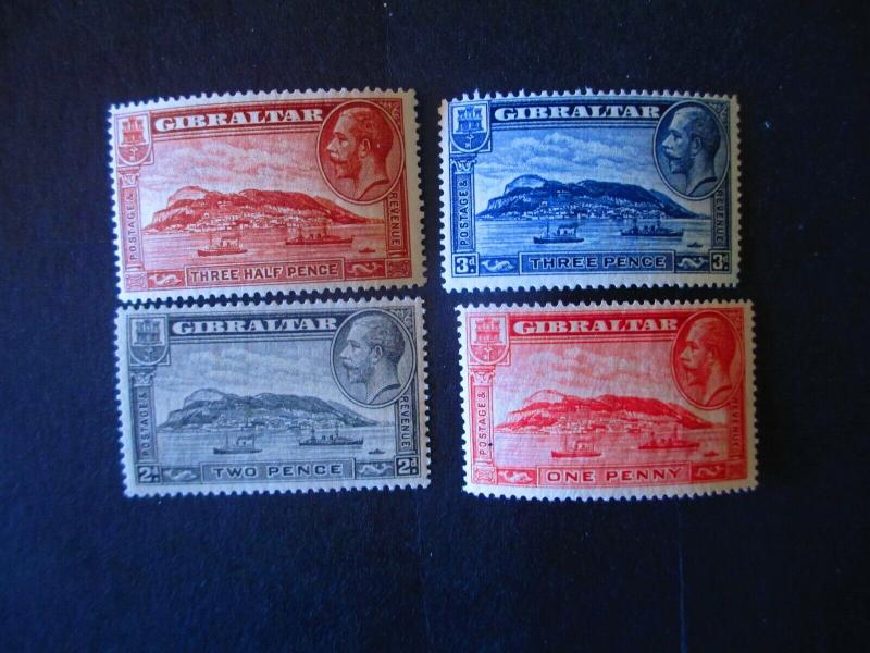 Gibraltar #96-99 Mint Hinged- (AZ8) WDWPhilatelic! 