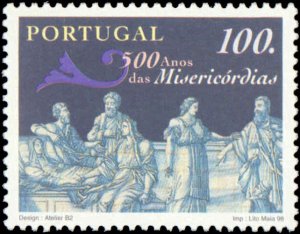 Portugal #2207-2208, Complete Set(2), 1998, Art, Never Hinged