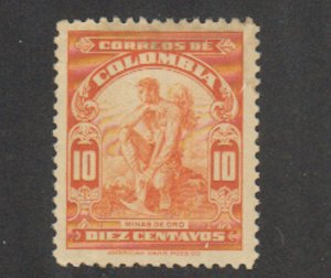 Colombia - 1935 - SC 439 - LH - Stain