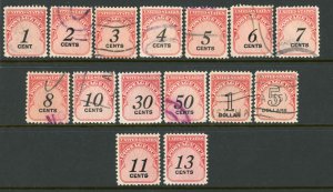 USA J89-J103 Used