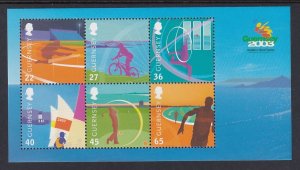 Guernsey 800a Souvenir Sheet MNH VF