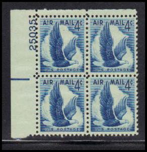 C48 Very Fine MNH Plt UL 25035 K5609