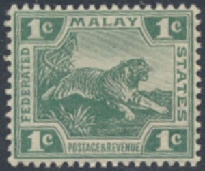 Federated Malay States   SC# 38b  MH Die I   see details & scans