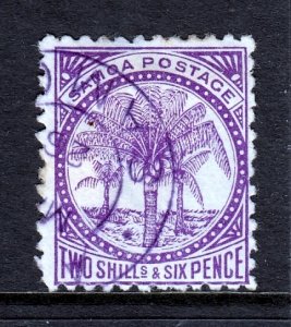 Samoa - Scott #19c - Used - Thin at top - SCV $10