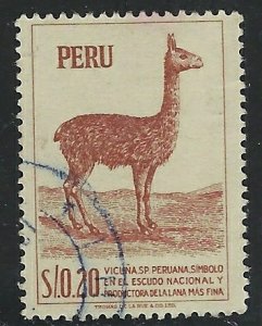 Peru 461 Used 1952 issue (an6656)