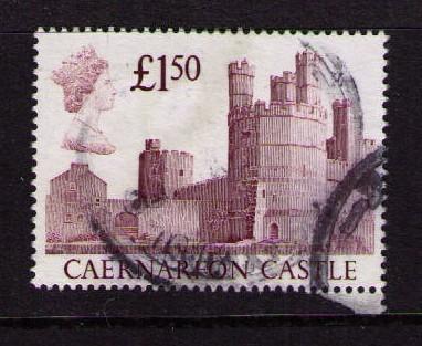 GREAT BRITAIN Sc# 1231 USED FVF Caernarfon Castle