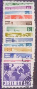 Romania 1967 SC#1975,81-88 Used L394