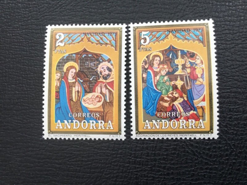 ICOLLECTZONE  Andorra 77-78 VF hinged