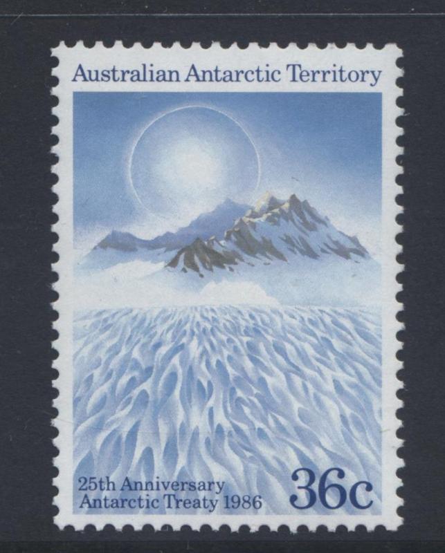 Australian Ant.Terr.- Scott L75- Antarctic Treaty - 1986 - MNH - 36c Multi.