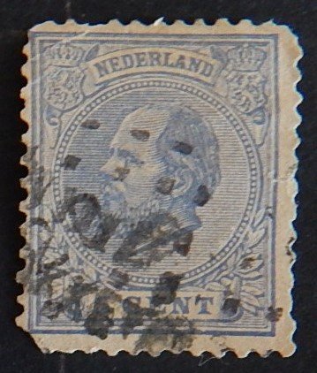 Netherlands 5c 1872-1888 King William III of the Netherlands (2102-Т)