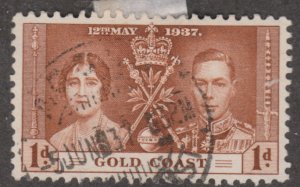 Gold Coast 112 Coronation Issue 1937