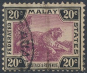 Federated Malay States   SC# 32 Used  see details & scans