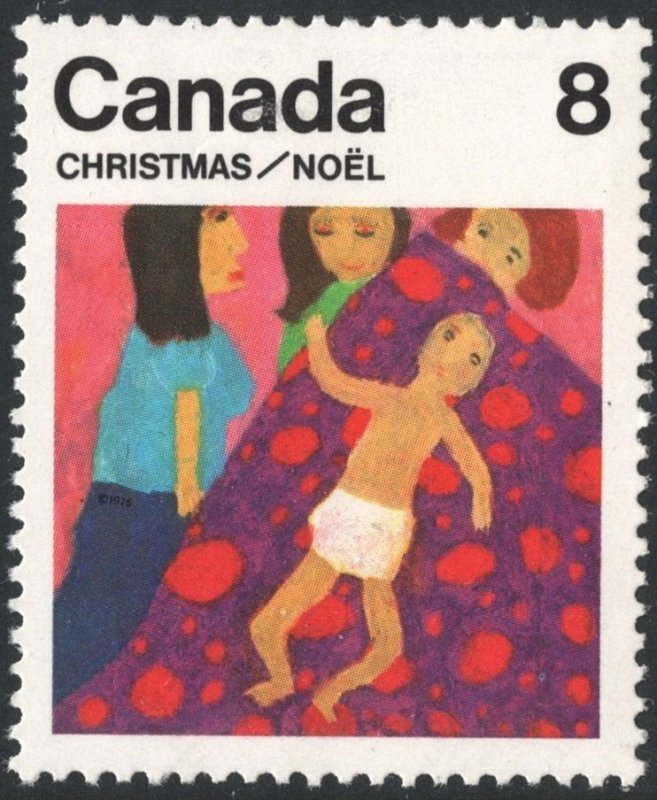 Canada SC#676 8¢ Christmas: Child (1975) MLH