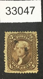 US STAMPS  #76 USED LOT #33047