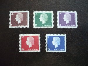 Stamps - Canada - Scott# 401-405 - Used Set of 5 Stamps