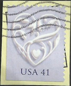 # 4151 USED WEDDING HEART