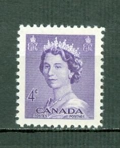 CANADA 1953 QE KARSH PORTRAIT #328 MNH